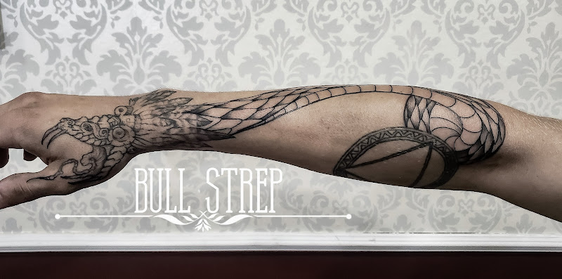 Bull Strep_Ink Tattoo Studio